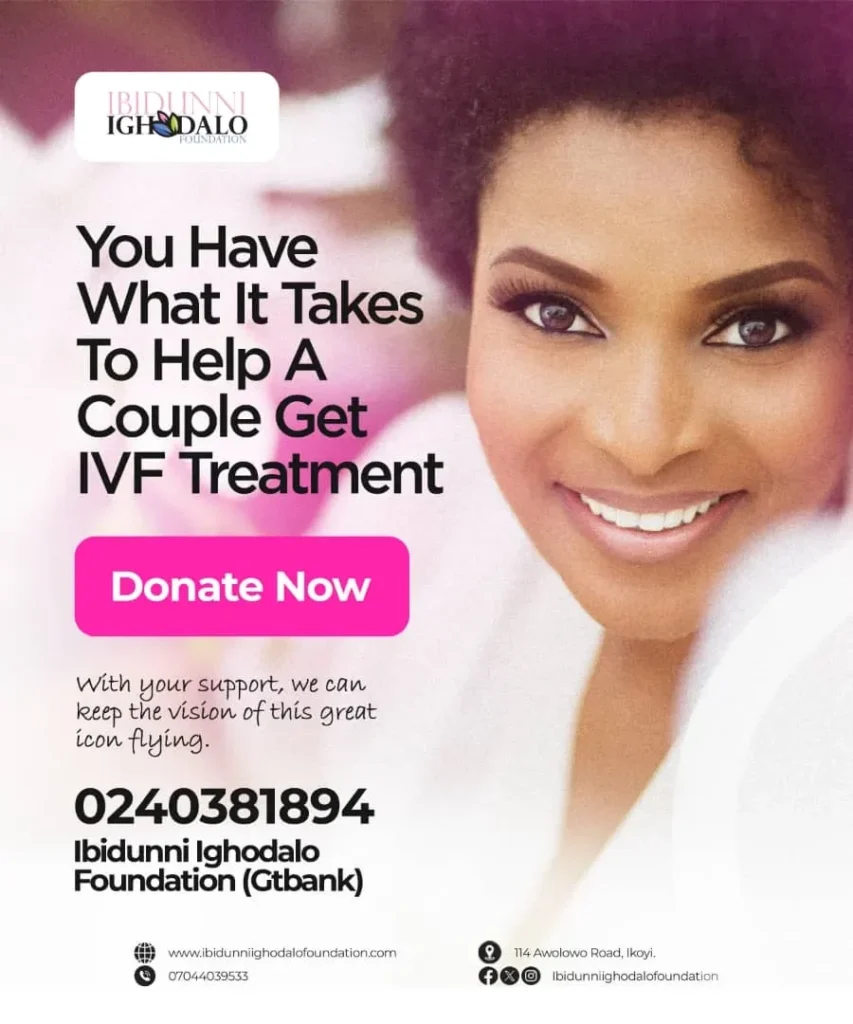 Ibidunni Ighodalo Foundation IVF Grant